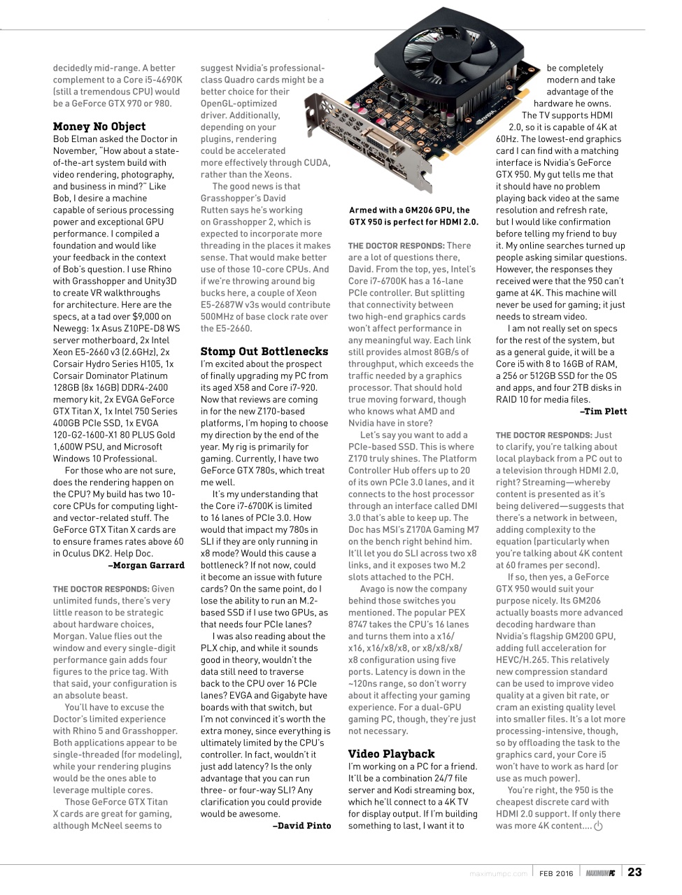 Maximum PC Preview Pages