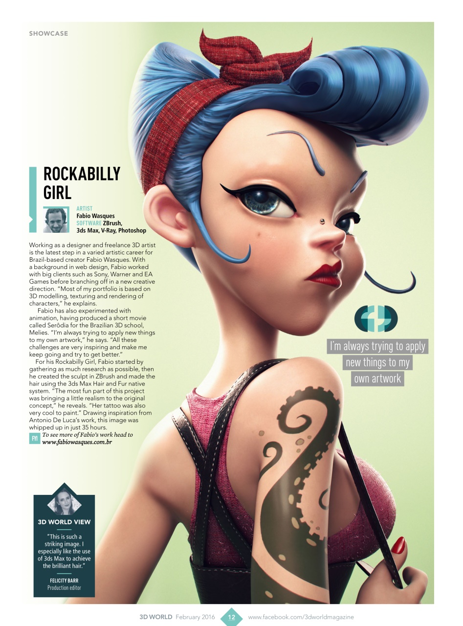 3D World Preview Pages