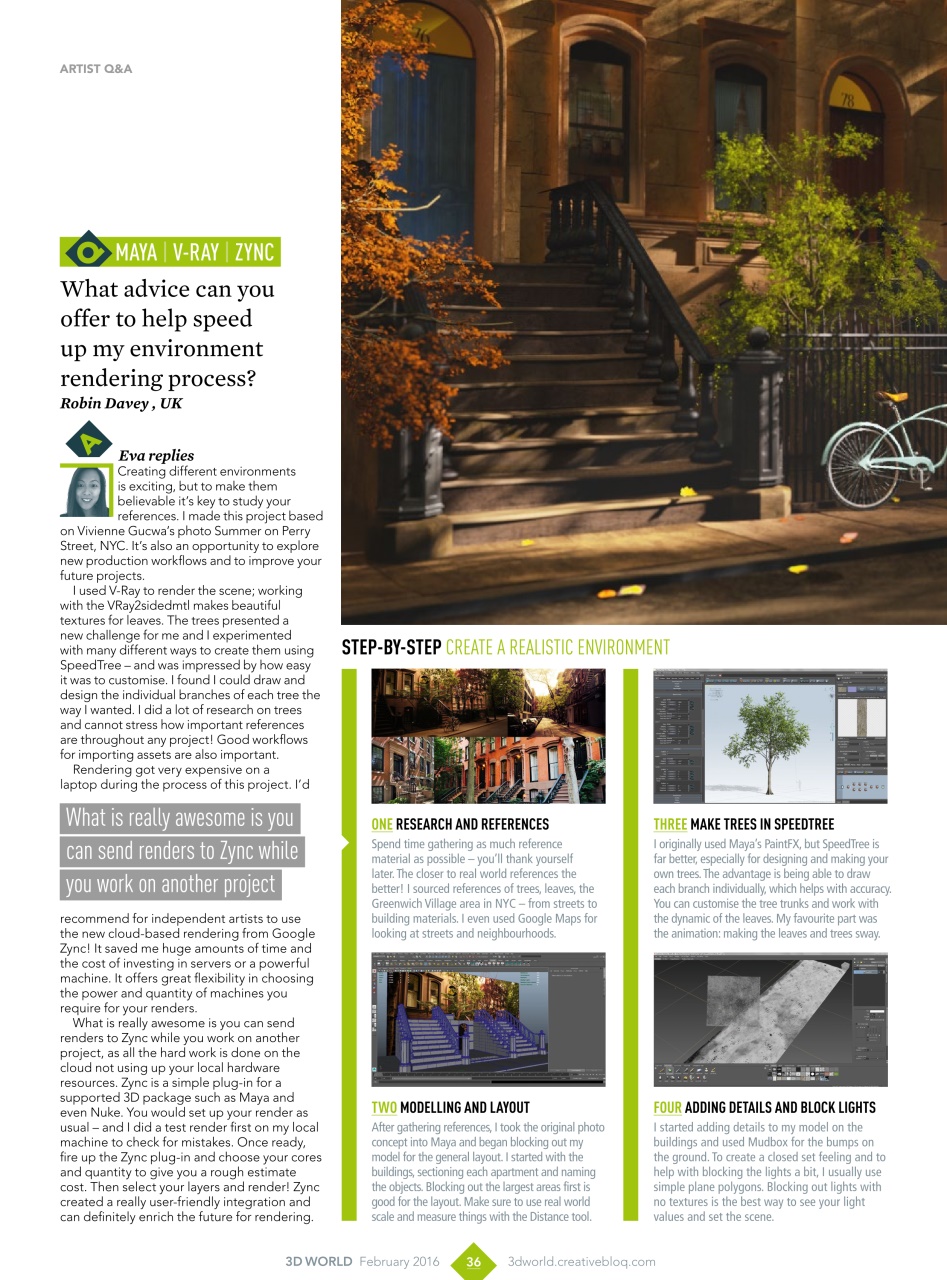 3D World Preview Pages