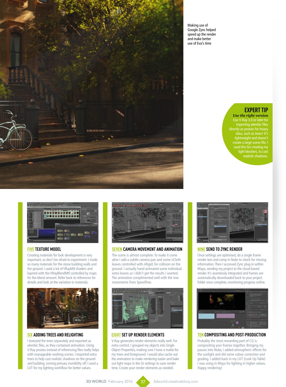 3D World Preview Pages