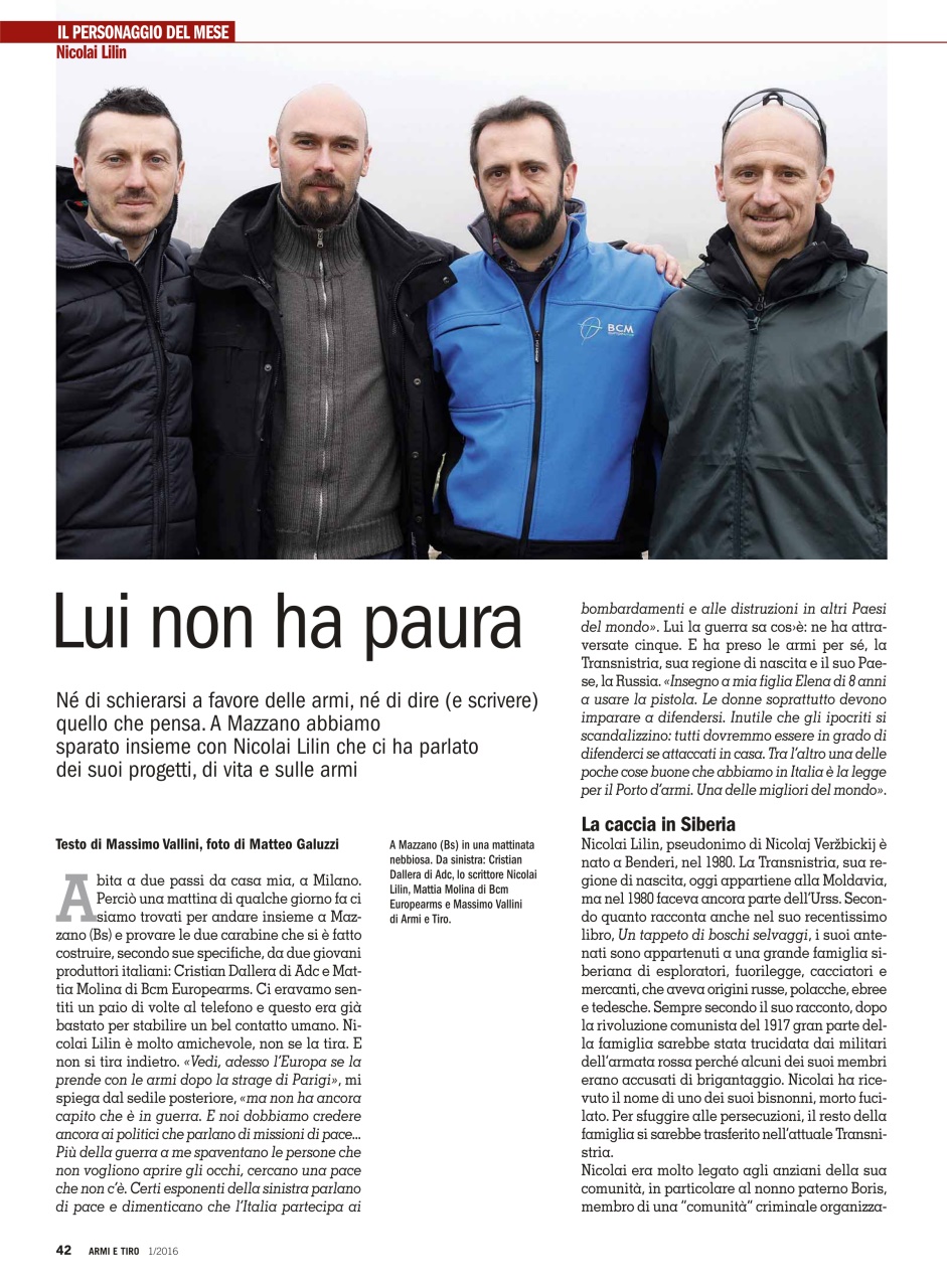 Armi E Tiro Preview Pages