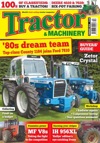 Tractor & Machinery issue Vol. 22 No. 3 '80s Dream Team