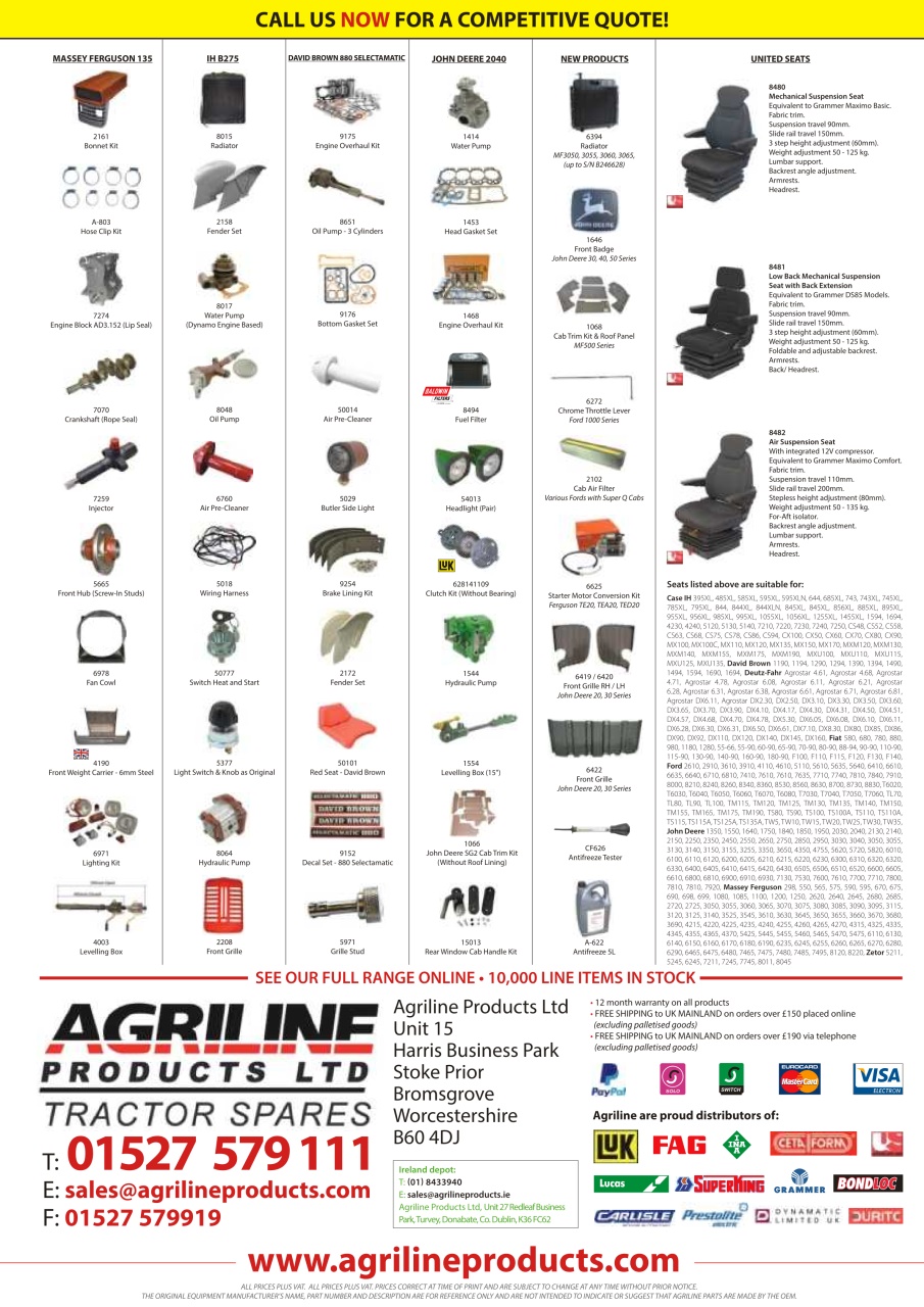 Tractor & Machinery Preview Pages