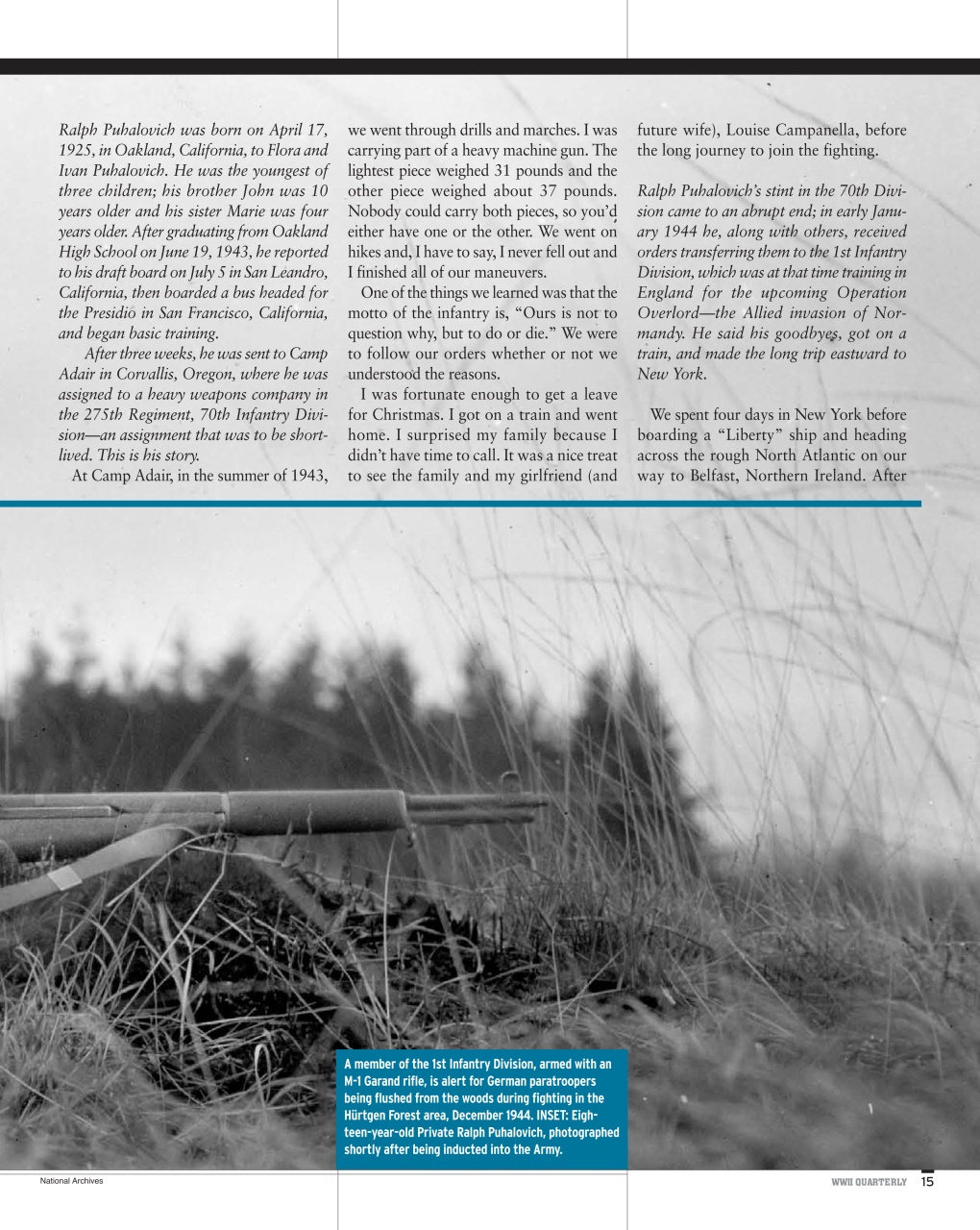 WWII Quarterly Preview Pages