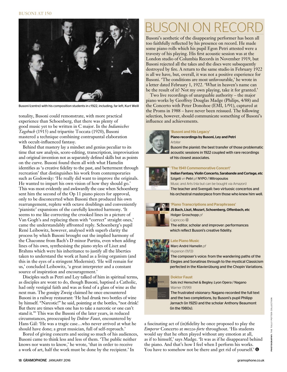 Gramophone Preview Pages