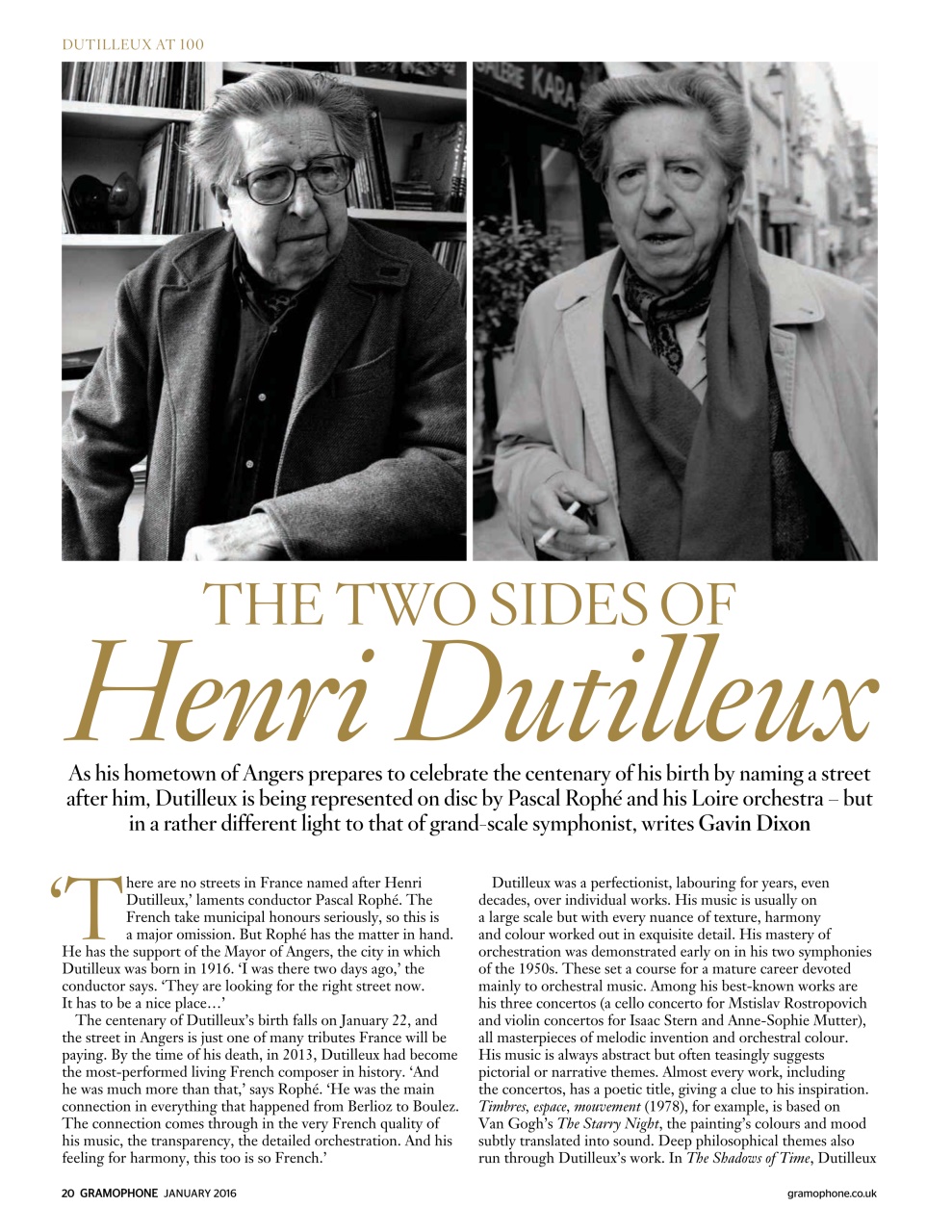 Gramophone Preview Pages