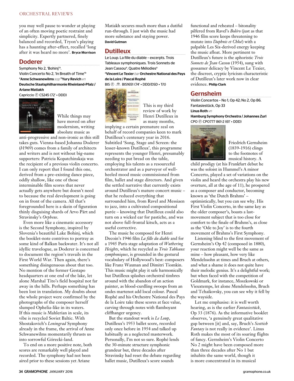 Gramophone Preview Pages