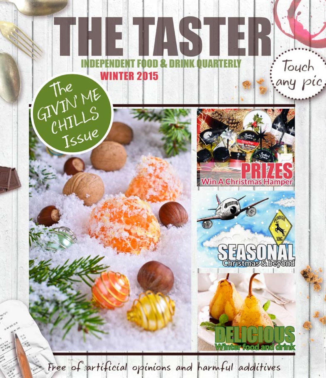 The Taster Magazine Preview Pages