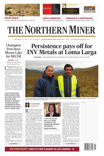 The Northern Miner issue 