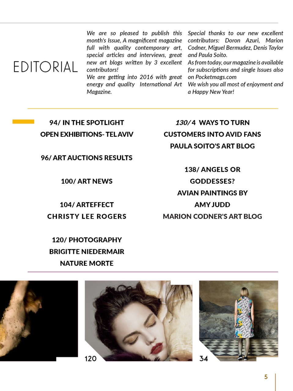 Art Market Magazine Preview Pages