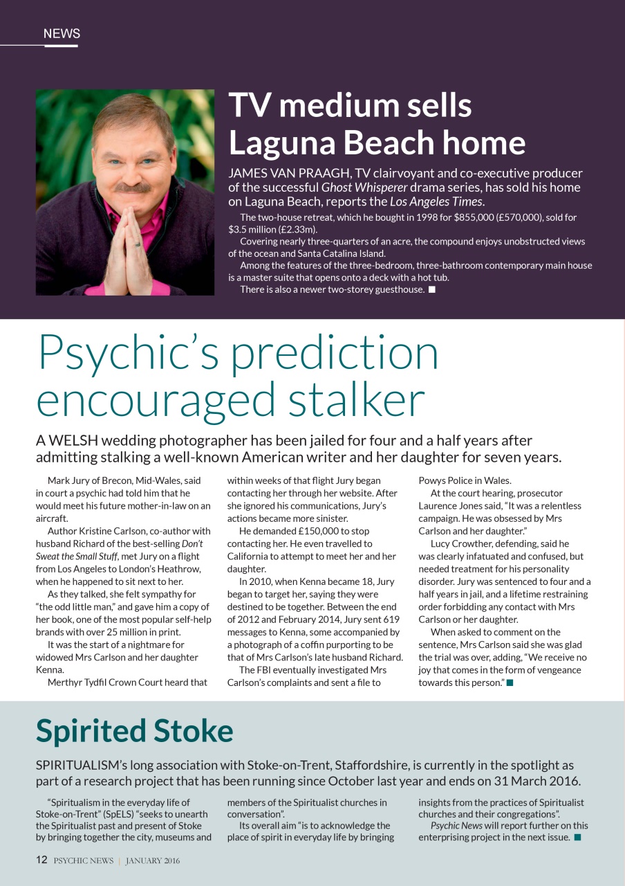 Psychic News Preview Pages