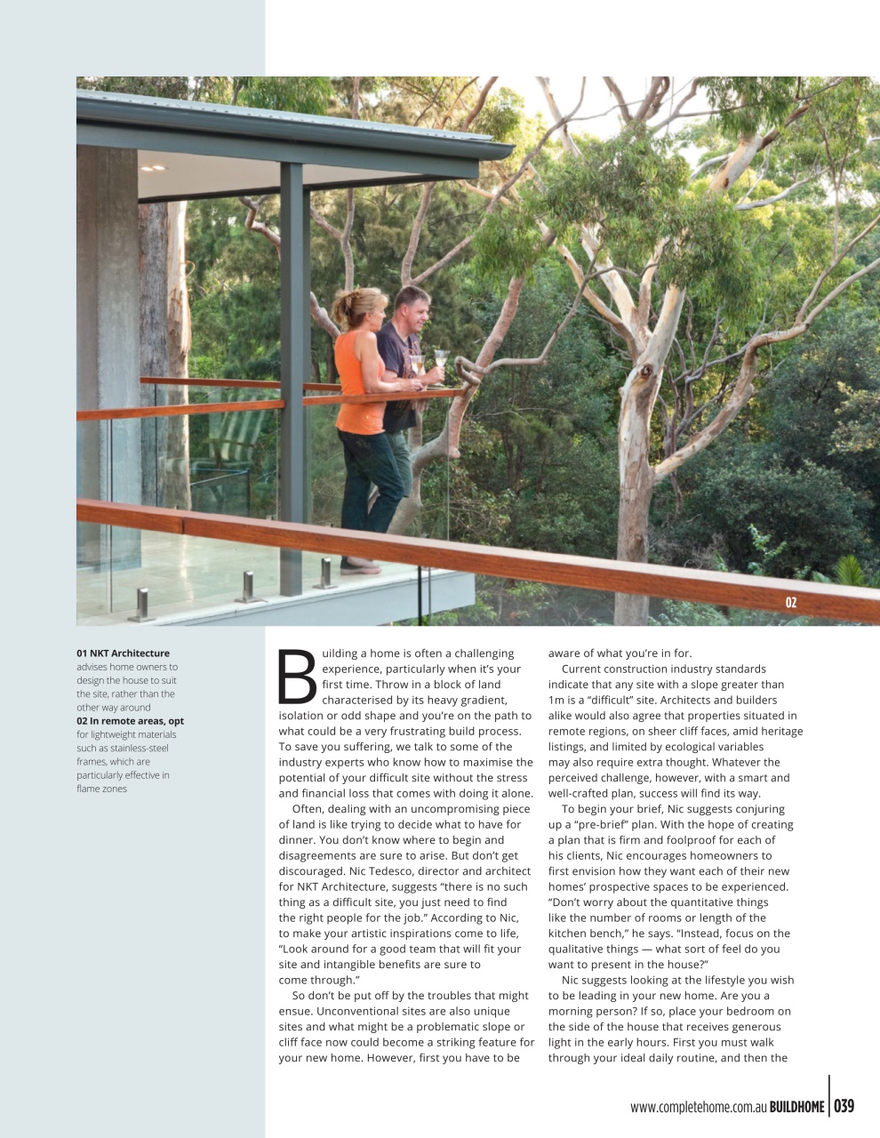 Build Home Preview Pages