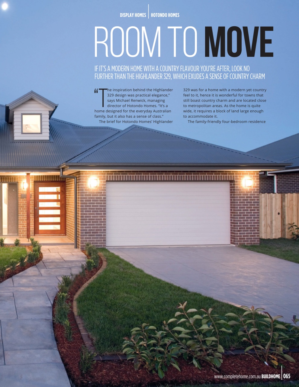 Build Home Preview Pages