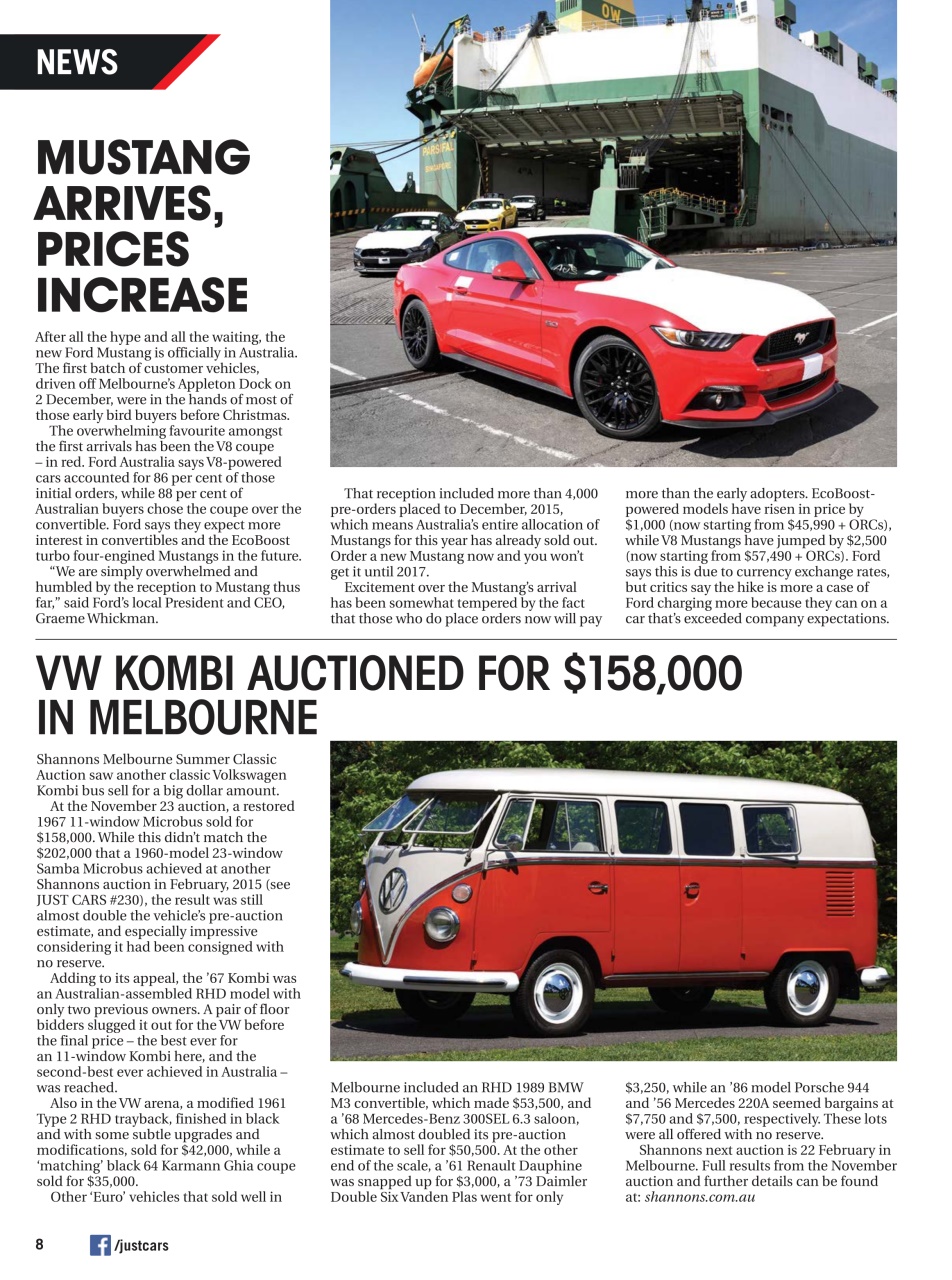 JUST CARS Preview Pages