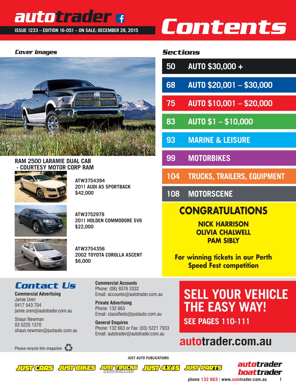 AutoTrader Preview Pages