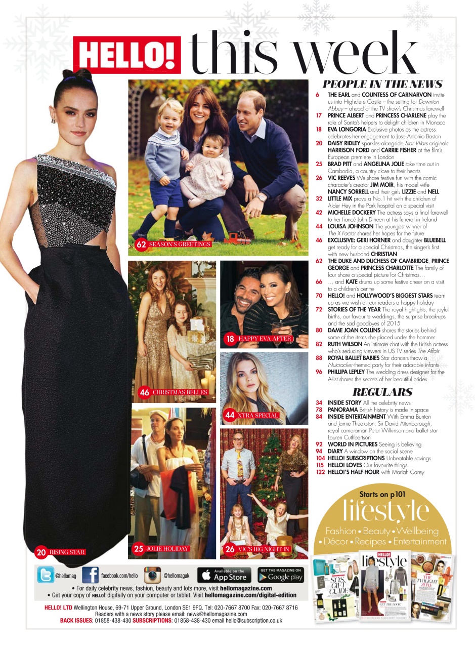 Hello! Magazine Preview Pages