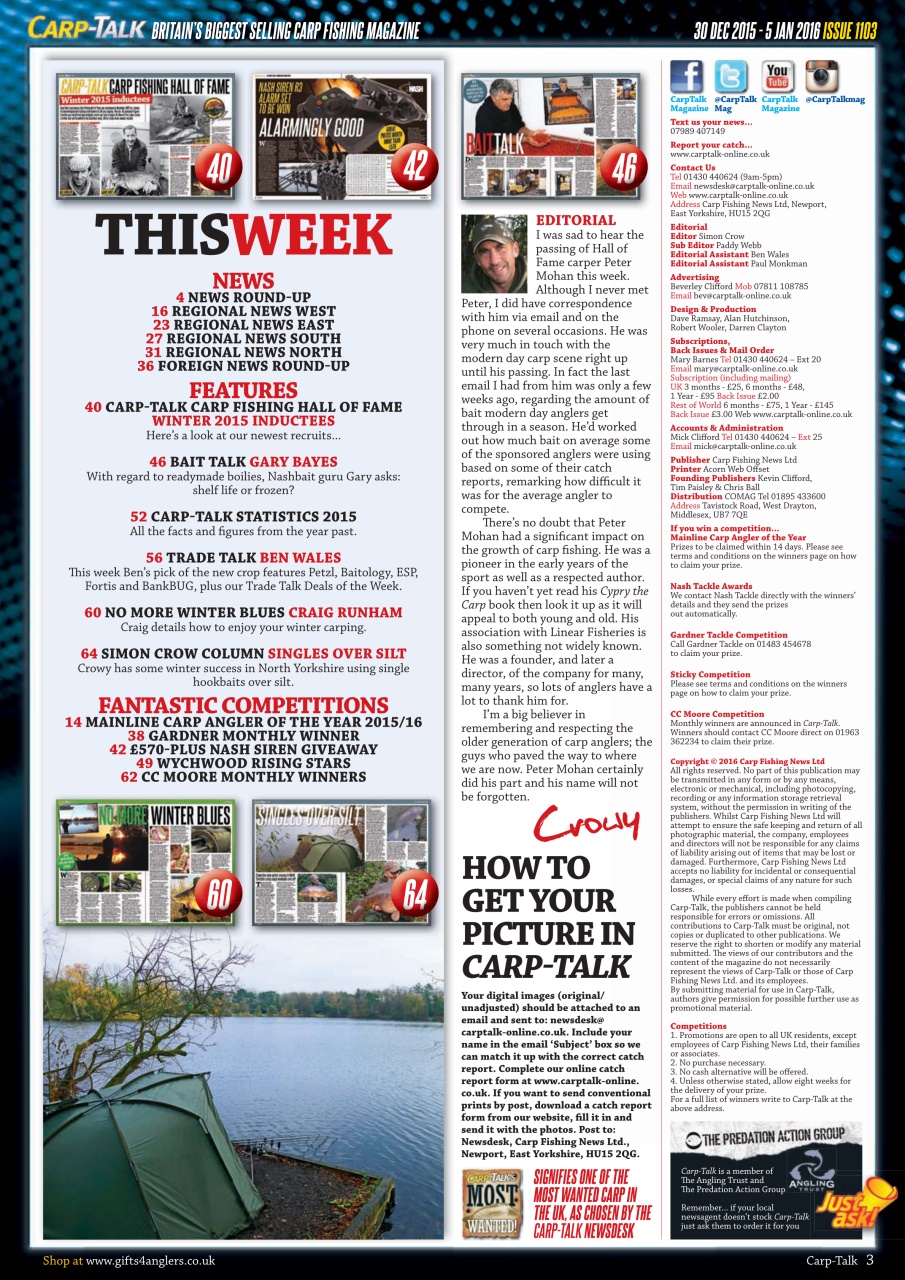 Carp-Talk Preview Pages