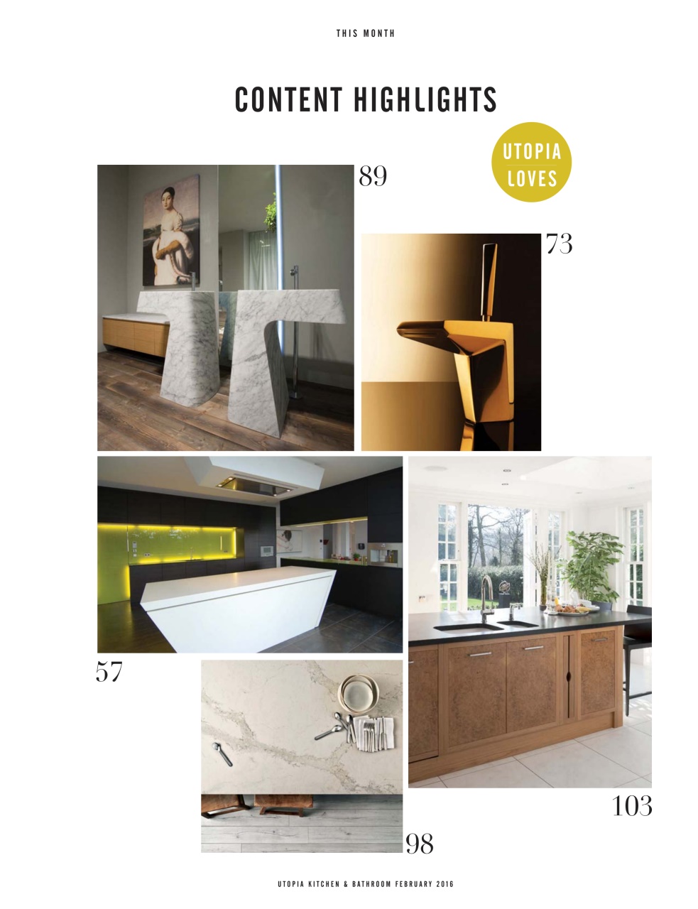 Utopia Kitchen & Bathroom Preview Pages