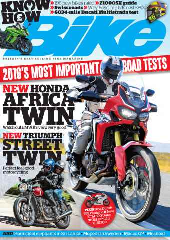 Bike issue February 2016