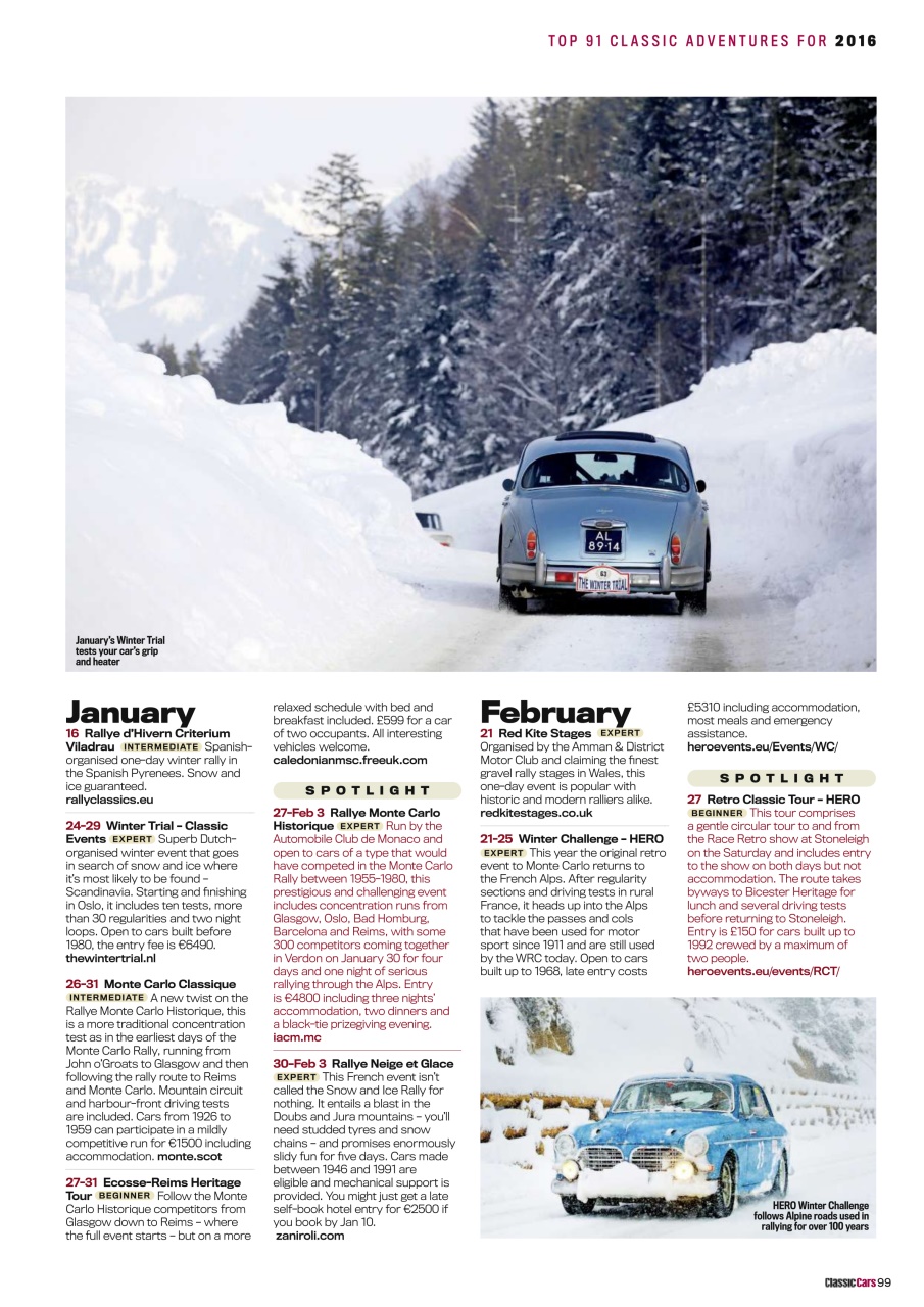 Classic Cars Preview Pages