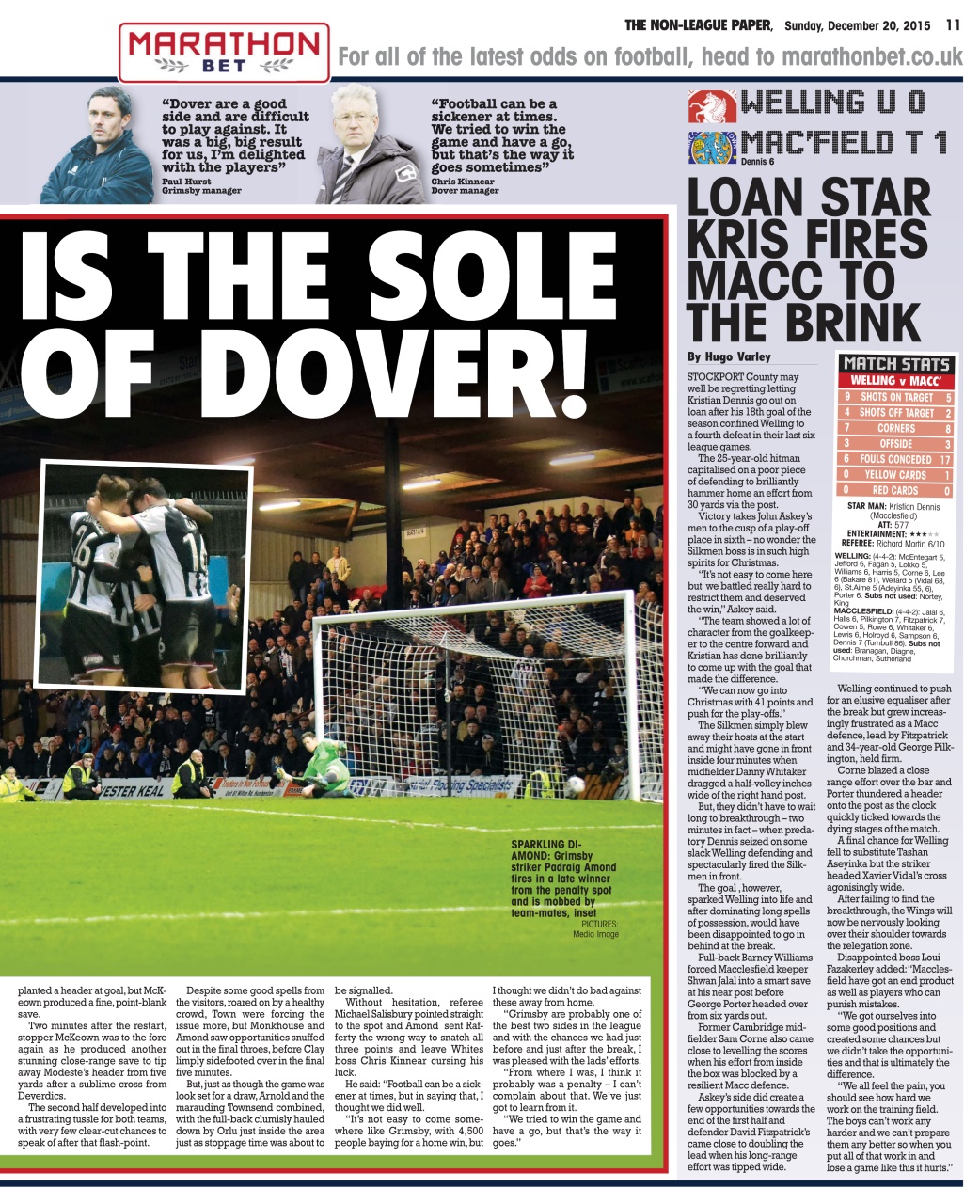 The Non-League Football Paper Preview Pages