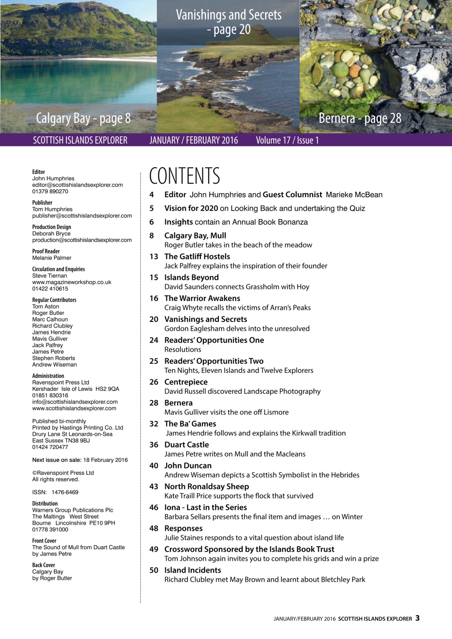 Scottish Islands Explorer Preview Pages