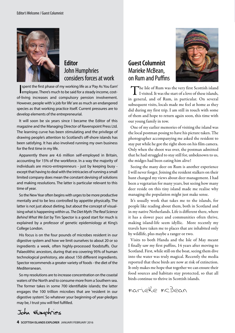 Scottish Islands Explorer Preview Pages