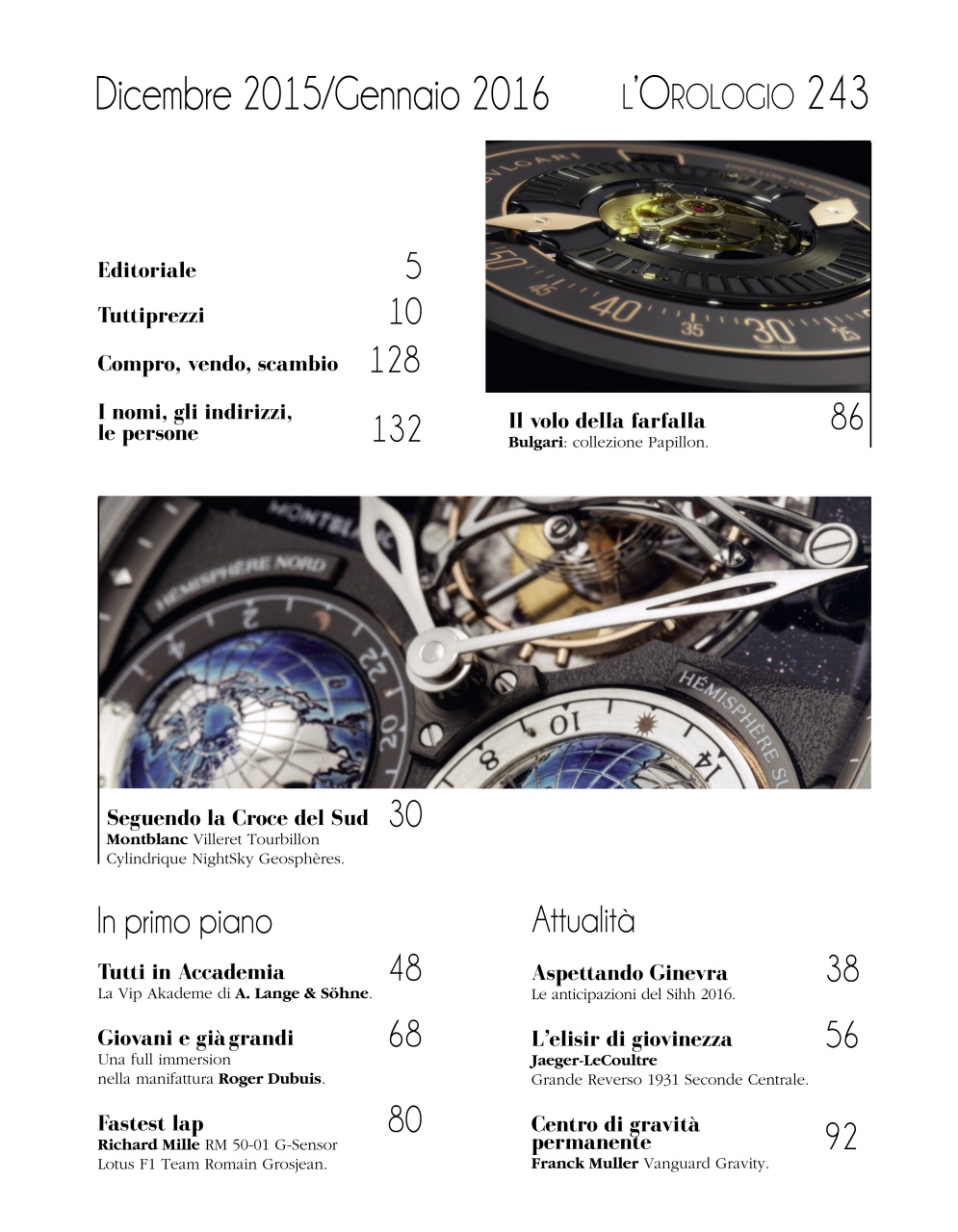 L'Orologio Preview Pages