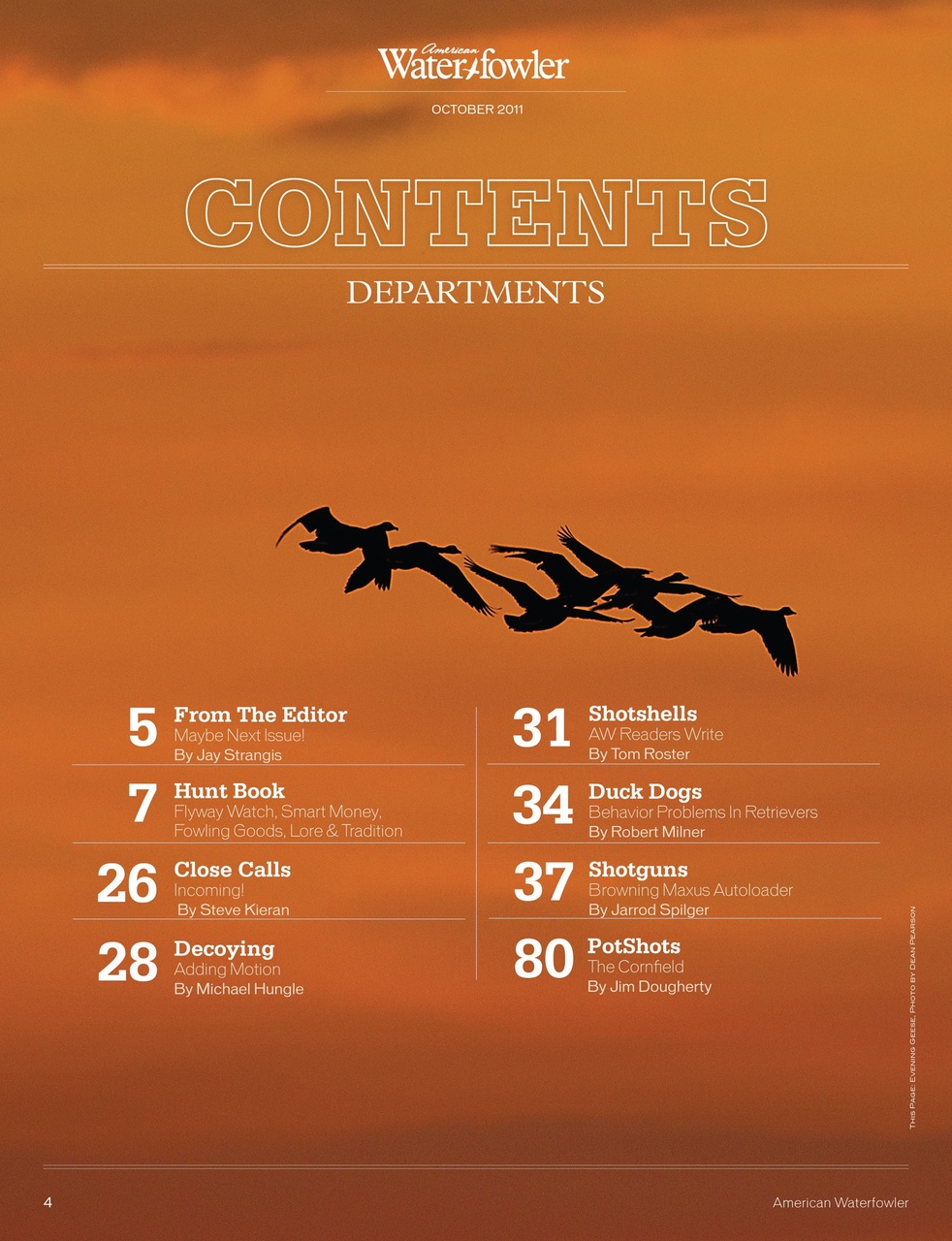 American Waterfowler Preview Pages