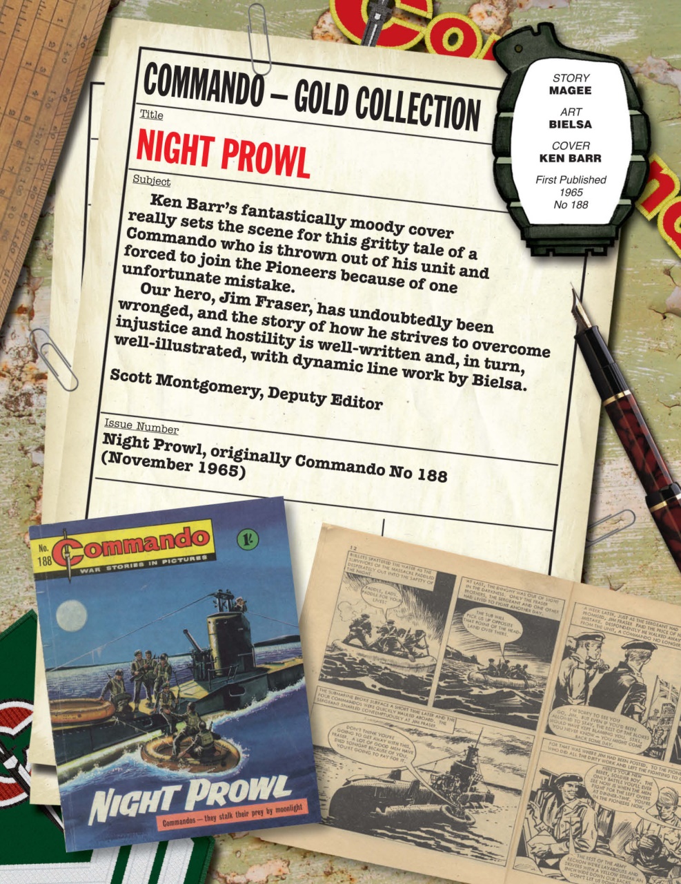 Commando Preview Pages