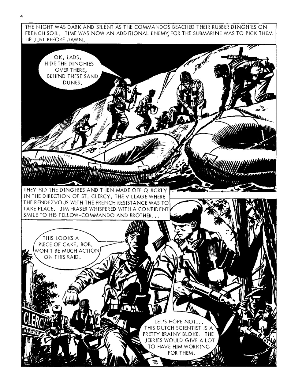 Commando Preview Pages
