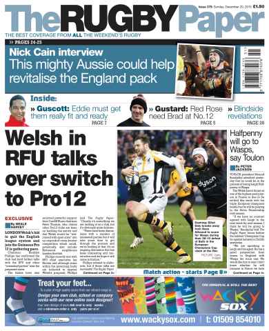 The Rugby Paper issue 20th December 2015