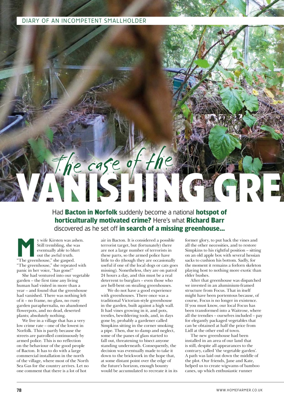 Home Farmer Magazine Preview Pages