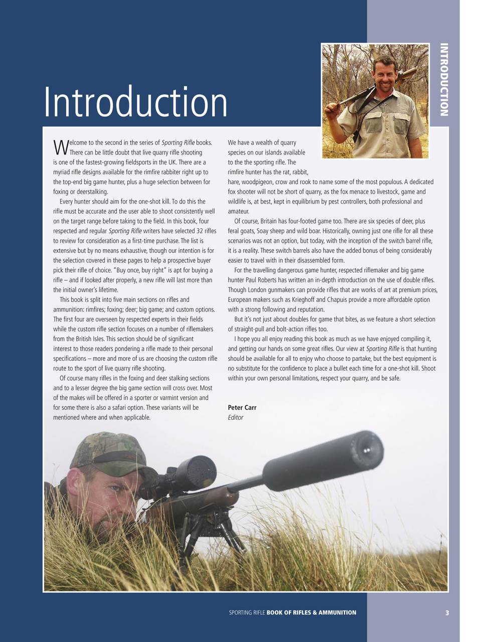 Sporting Rifle Books Preview Pages