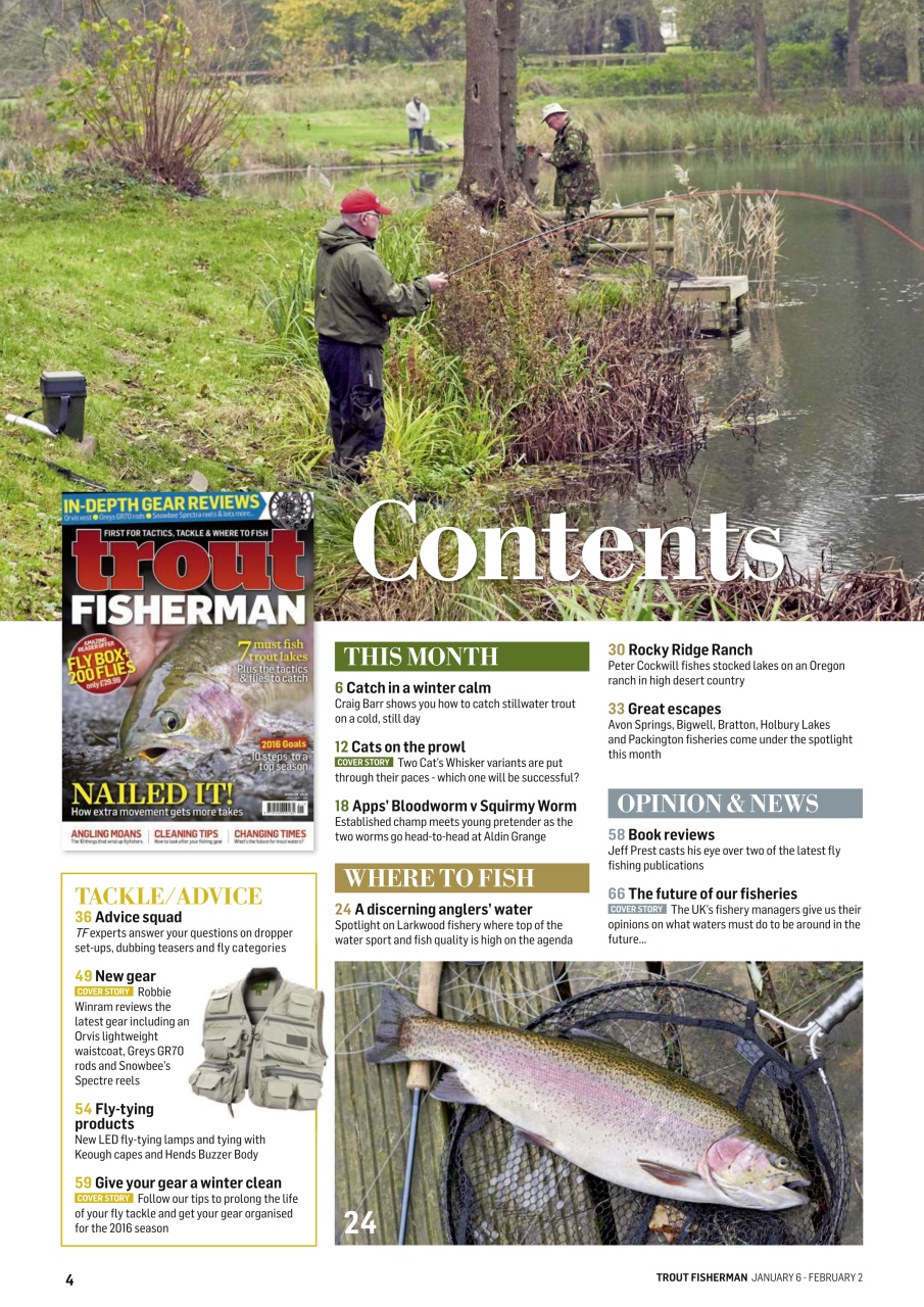 Trout Fisherman Preview Pages
