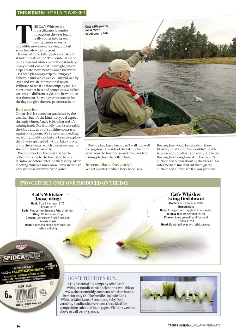 Trout Fisherman Preview Pages