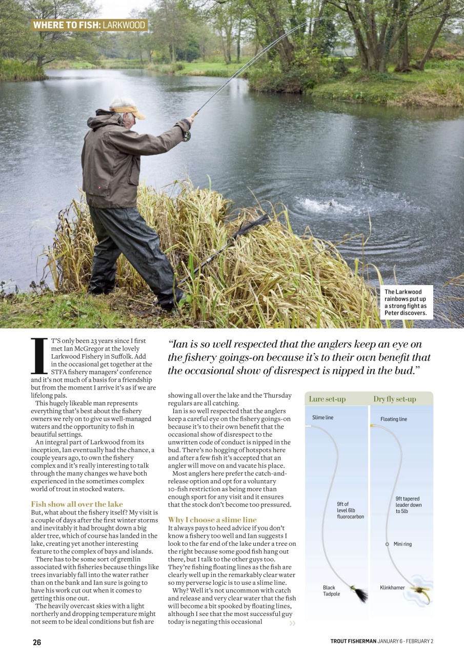Trout Fisherman Preview Pages