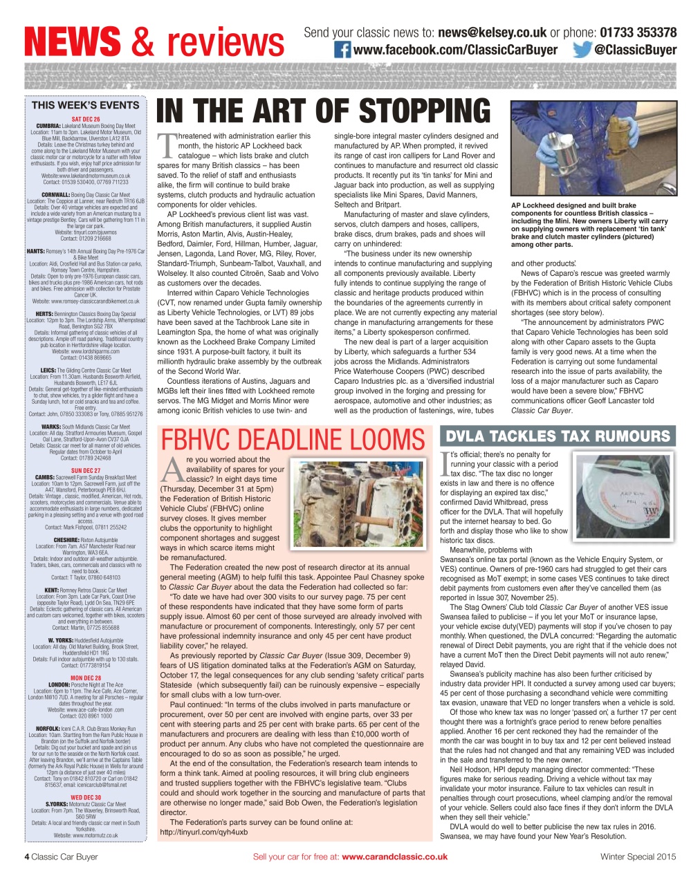 Classic Car Buyer Preview Pages