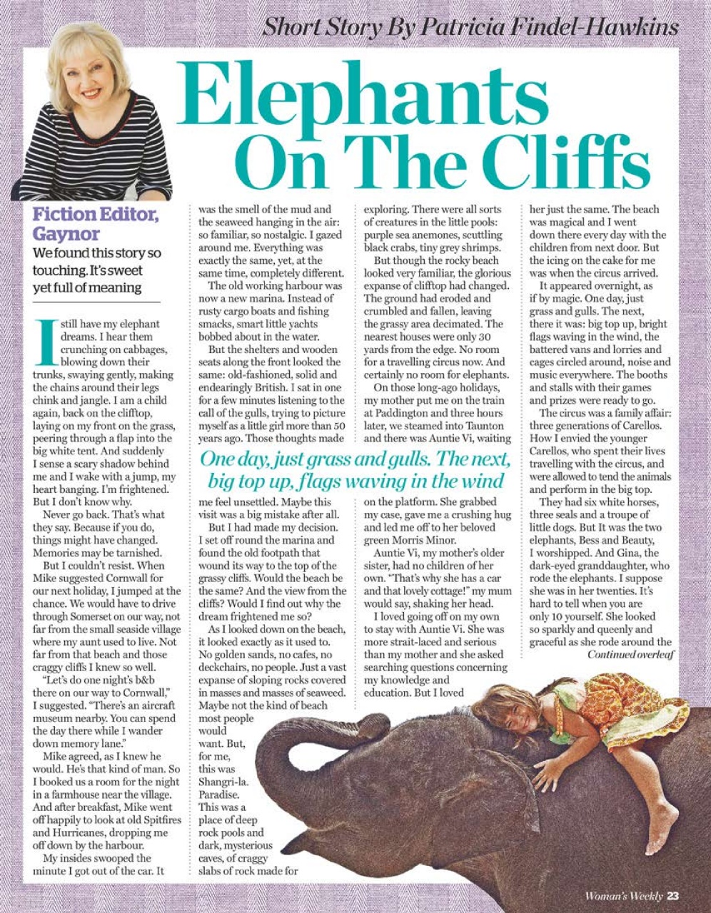 Woman's Weekly Preview Pages