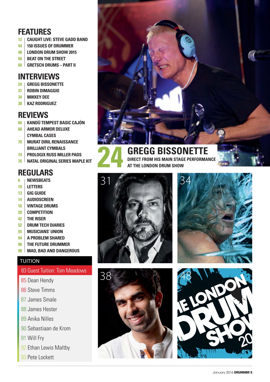 iDrum magazine: Never miss a beat Preview Pages