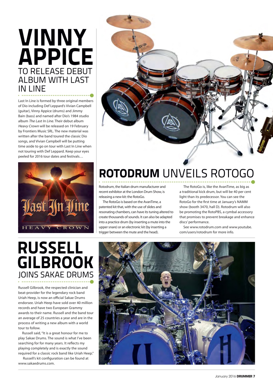 iDrum magazine: Never miss a beat Preview Pages