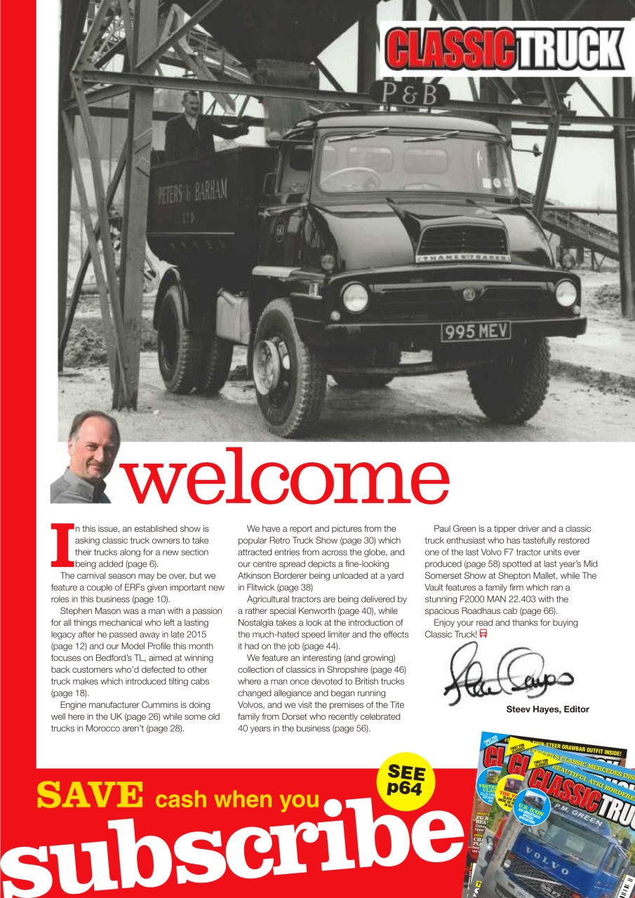 Classic Truck (OLD) Preview Pages