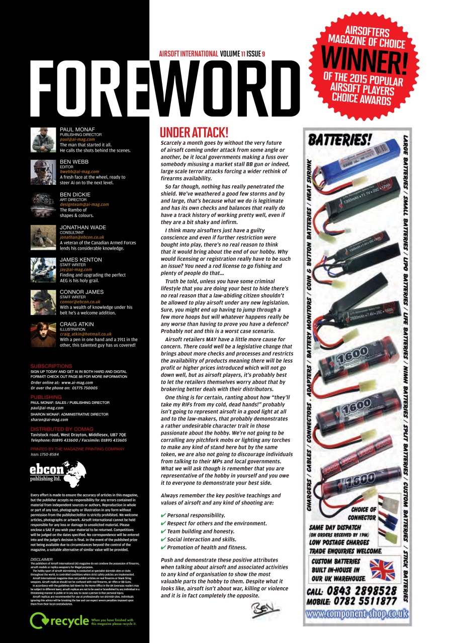 Airsoft International Preview Pages
