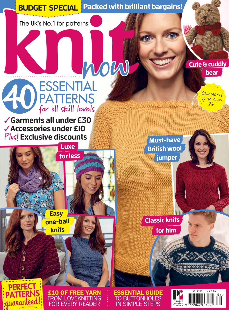 Knit Now Preview Pages