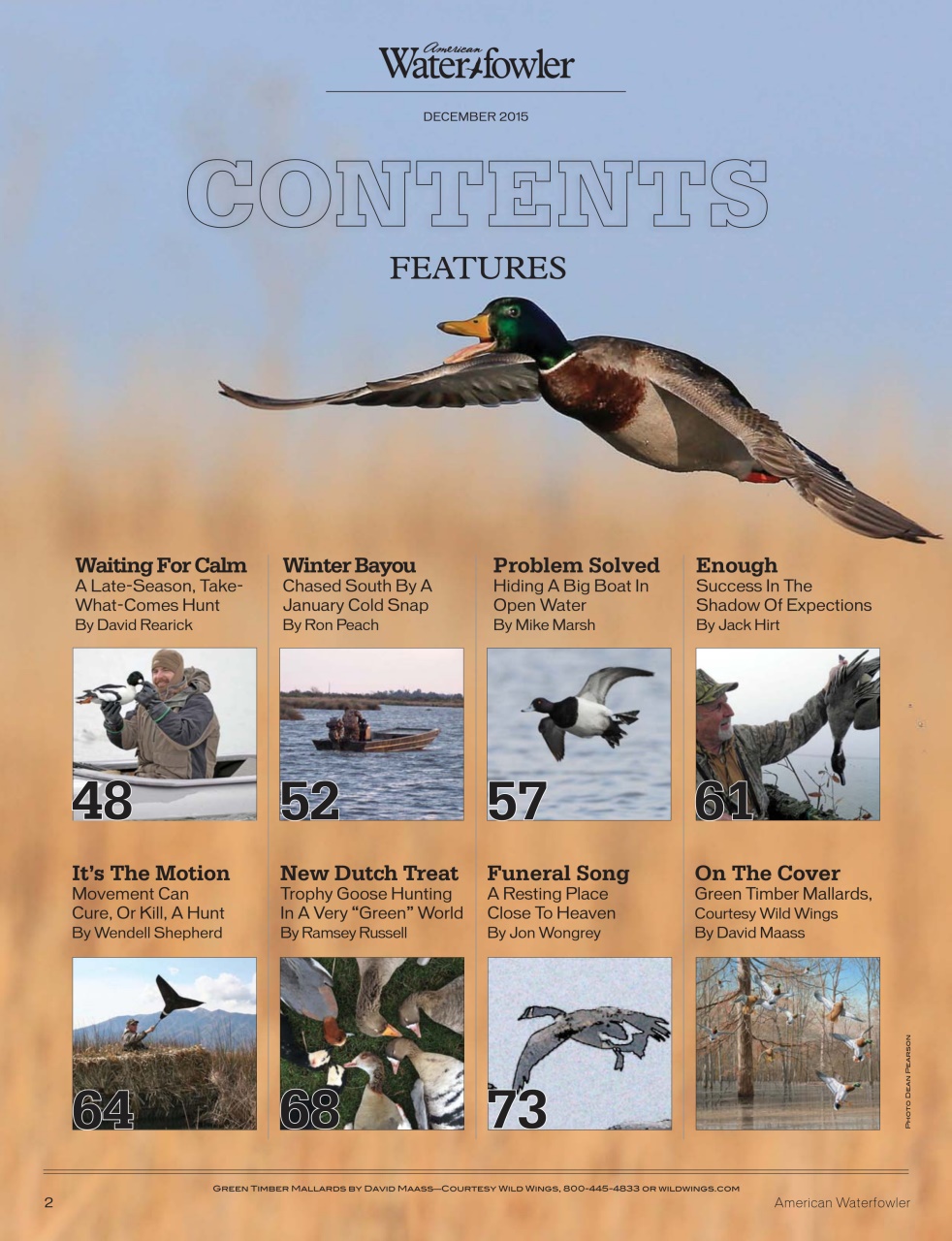 American Waterfowler Preview Pages