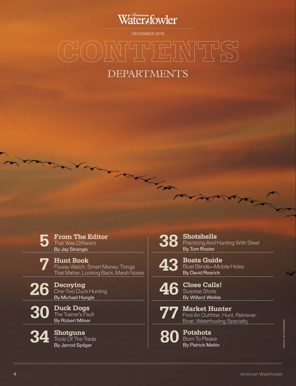 American Waterfowler Preview Pages