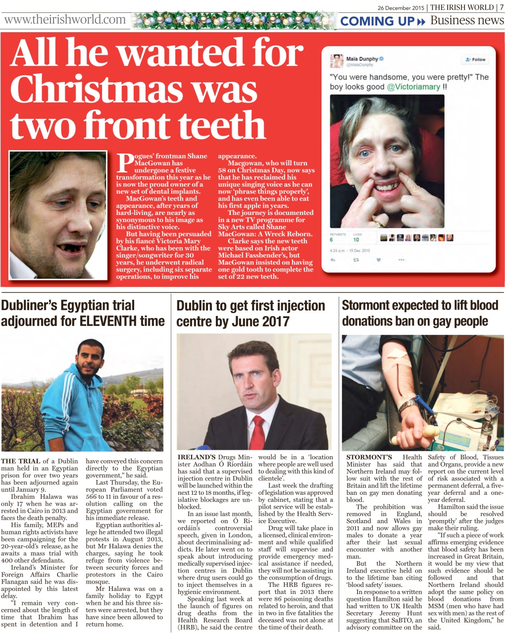 Irish World Preview Pages