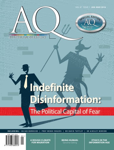 AQ: Australian Quarterly issue 
