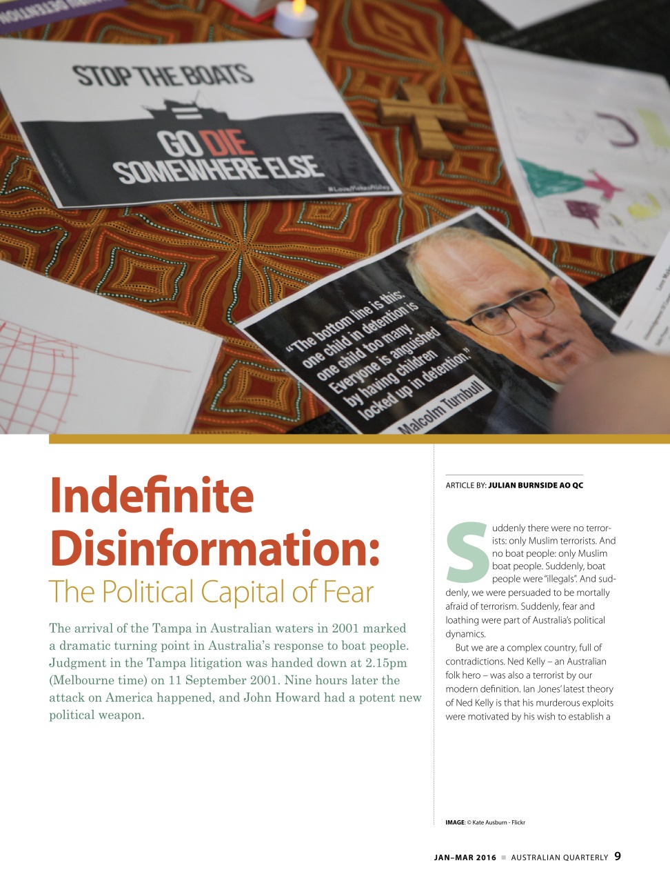 AQ: Australian Quarterly Preview Pages