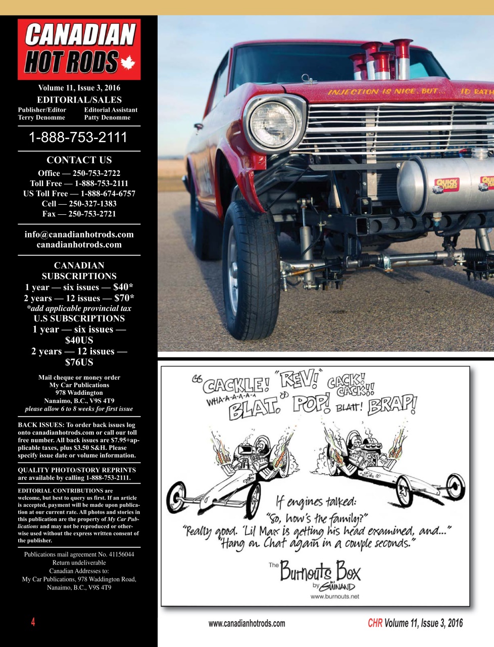 Canadian Hot Rods Preview Pages